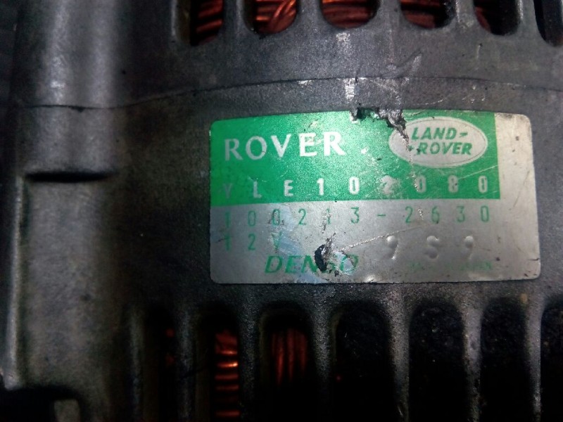 Recambio de alternador para land rover freelander se familiar referencia OEM IAM 1002132630  P3-A5-13-3