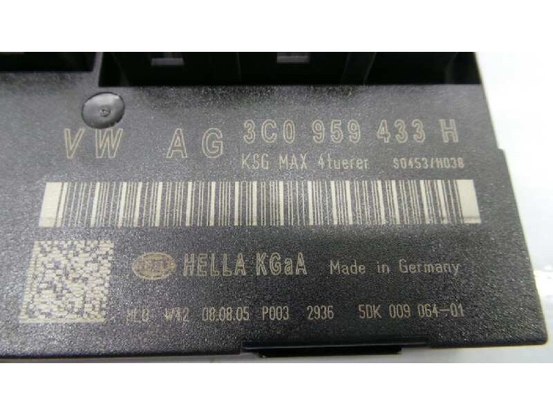 Recambio de modulo electronico para volkswagen passat berlina (3c2) referencia OEM IAM 3C0959433  E2-A1-3-2