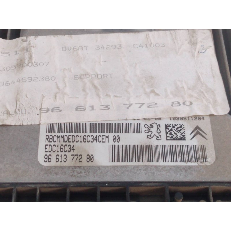 Recambio de centralita motor uce para peugeot 307 berlina (s2) d-sign referencia OEM IAM 9661377280  E3-B2-44-4