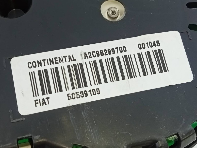 Recambio de cuadro instrumentos para alfa romeo giulietta (191) distinctive referencia OEM IAM 50539109 A2C98299700 E3-A4-17-4