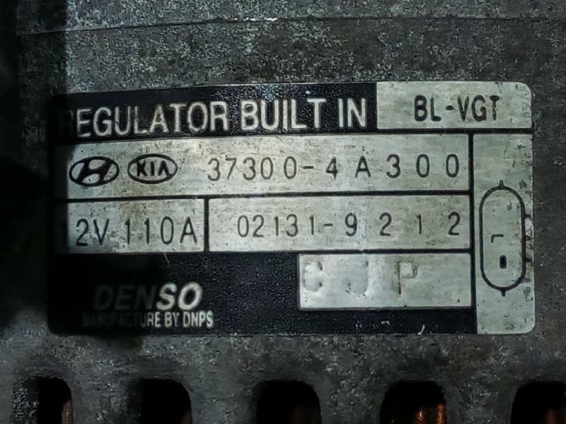 Recambio de alternador para ford escort berlina/turnier cl berlina referencia OEM IAM  021319212 P3-A4-29-3