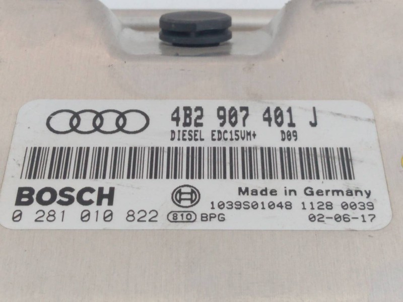 Recambio de centralita motor uce para audi a6 berlina (4b2) 2.5 tdi referencia OEM IAM 4B2907401J 0281010822 E2-A1-14-2