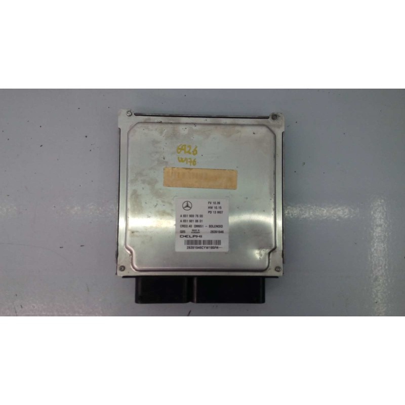 Recambio de centralita motor uce para mercedes-benz clase a (w176) a 180 cdi blueefficiency (176.000) referencia OEM IAM A651900