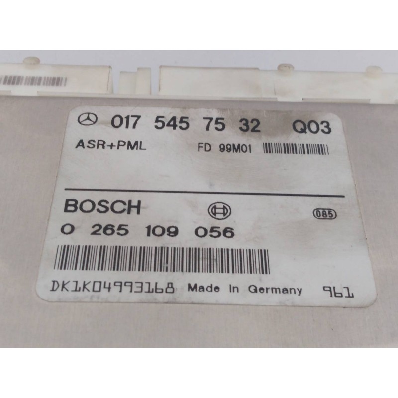 Recambio de centralita asr para mercedes-benz clase e (w210) berlina diesel 300 turbodiesel (210.025) referencia OEM IAM 0175457