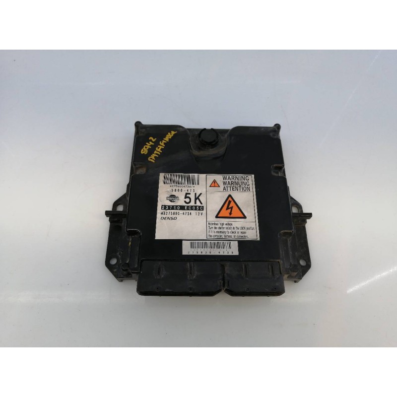 Recambio de centralita motor uce para nissan pathfinder (r51) 2.5 dci se referencia OEM IAM 2758004734 23710EC05C E3-B4-4-4