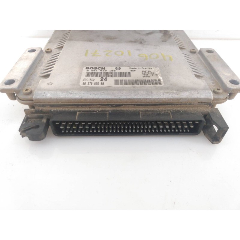 Recambio de centralita motor uce para peugeot 406 berlina (s1/s2) srdt referencia OEM IAM 0281010165 28FM0122 E3-B2-25-2