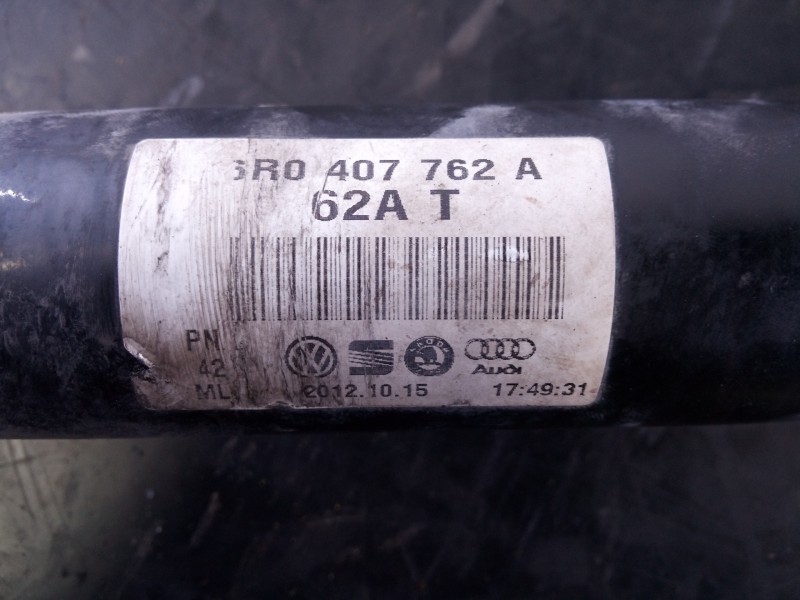 Recambio de transmision delantera derecha para volkswagen polo (6r1) sport by r-line referencia OEM IAM 6R0407762A  P1-A6-34