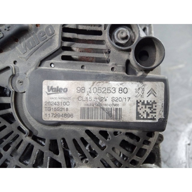 Recambio de alternador para citroën c4 picasso feel referencia OEM IAM 9810525380  P3-A5-23-3