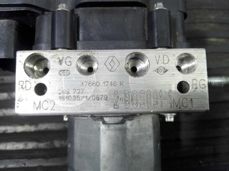 Recambio de abs para dacia duster laureate 4x2 referencia OEM IAM 76601748R 16100510879 P3-A8-23-3