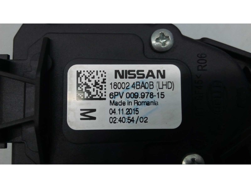 Recambio de pedal acelerador para renault kadjar business 4x4 referencia OEM IAM 180024BA0B 6PV00997815 E2-A1-37-2