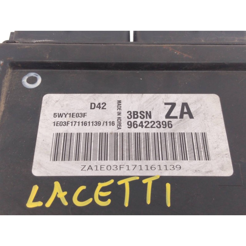 Recambio de centralita motor uce para daewoo lacetti cdx referencia OEM IAM 96422396 5WY1E03F E3-A5-14-4