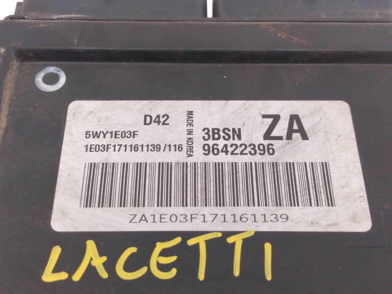 Recambio de centralita motor uce para daewoo lacetti cdx referencia OEM IAM 96422396 5WY1E03F E3-A5-14-4