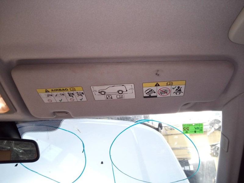 Recambio de parasol derecho para land rover discovery v6 td hse referencia OEM IAM   