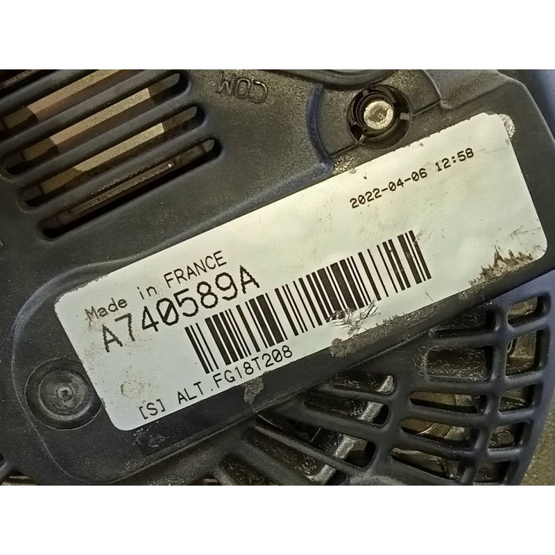 Recambio de alternador para renault scenic iv grand limited referencia OEM IAM 0622371 A740589A P3-B5-7-3