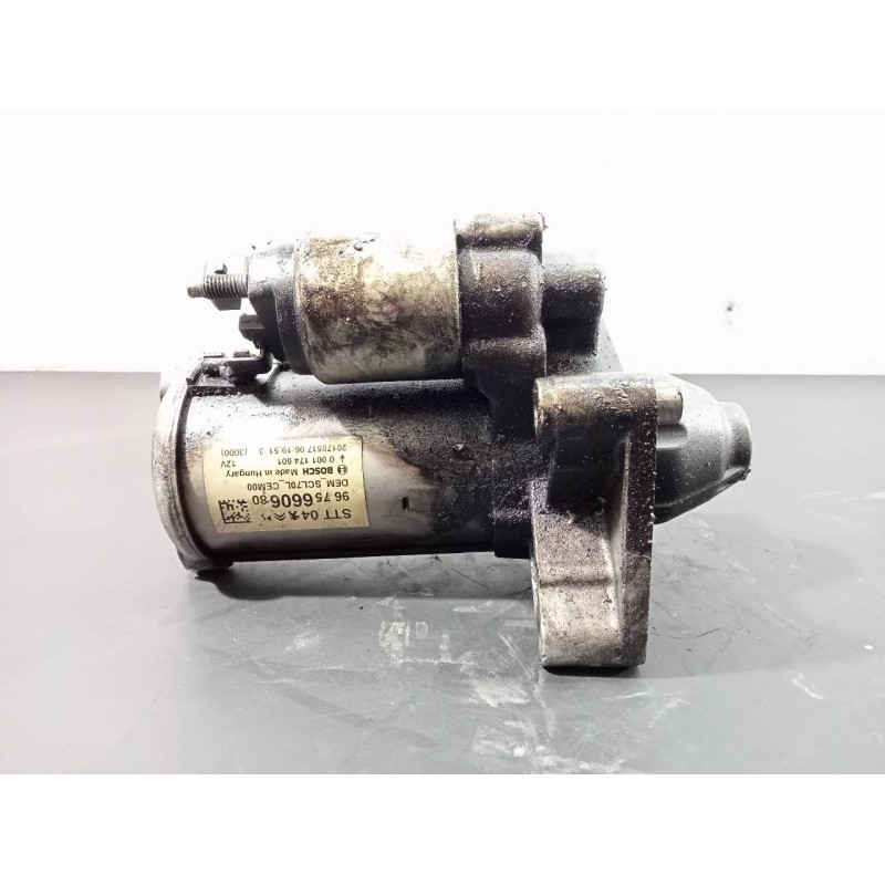 Recambio de motor arranque para citroën c4 picasso feel referencia OEM IAM 9675660680  P3-A10-27-2