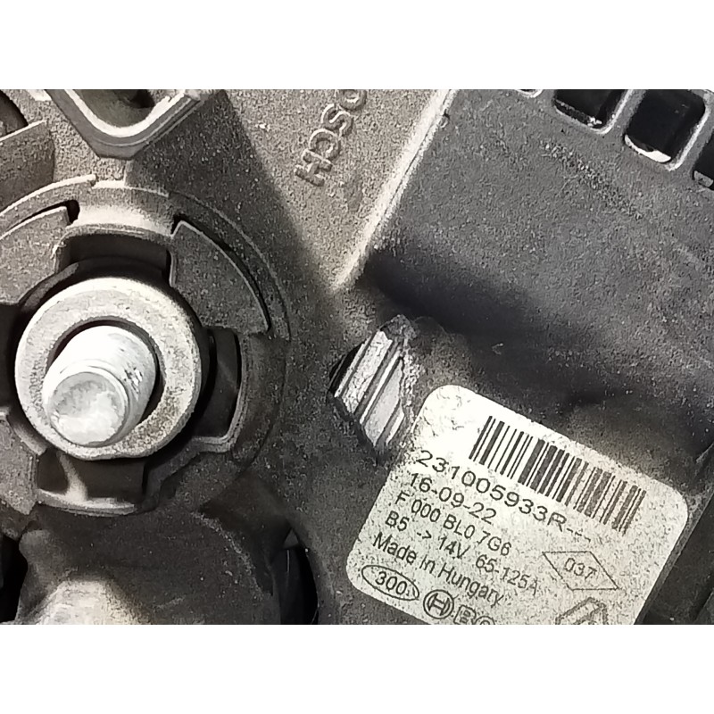 Recambio de alternador para dacia logan mcv ii laureate referencia OEM IAM 231005933R  P3-A4-29-3
