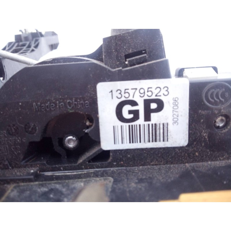 Recambio de cerradura puerta delantera derecha para chevrolet cruze station wagon lt+ referencia OEM IAM 3579523  E2-B6-59-2