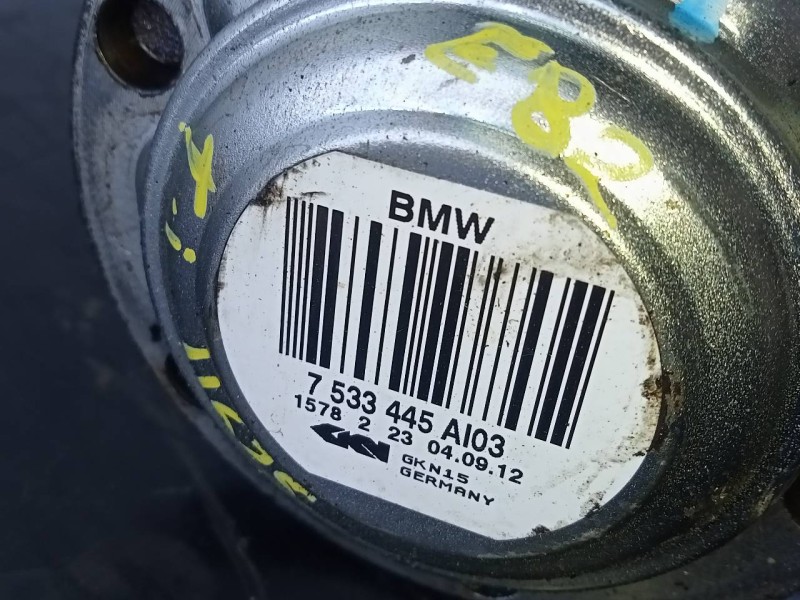 Recambio de transmision trasera izquierda para bmw serie 1 coupe (e82) 118d referencia OEM IAM 7533445AI03  P1-A6-23