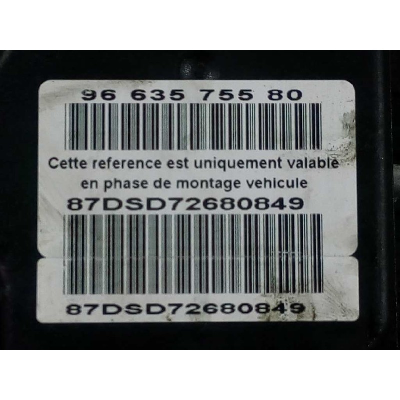 Recambio de abs para peugeot 308 confort referencia OEM IAM 0265800555 9636575580 P3-A8-13-5