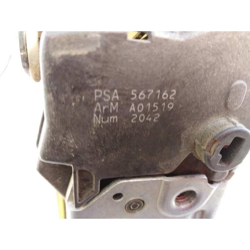Recambio de cerradura puerta trasera izquierda para peugeot 308 confort referencia OEM IAM 597162  E1-A4-6-2