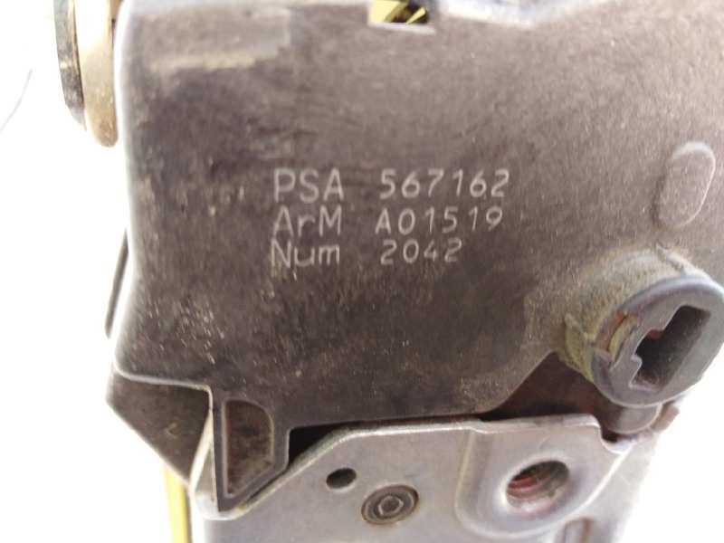 Recambio de cerradura puerta trasera izquierda para peugeot 308 confort referencia OEM IAM 597162  E1-A4-6-2