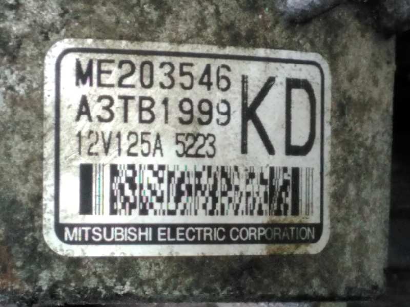 Recambio de alternador para mitsubishi montero (v60/v70) 3.2 di-d glx toubkal (5-ptas.) referencia OEM IAM ME203546 A3TB1999 P3-