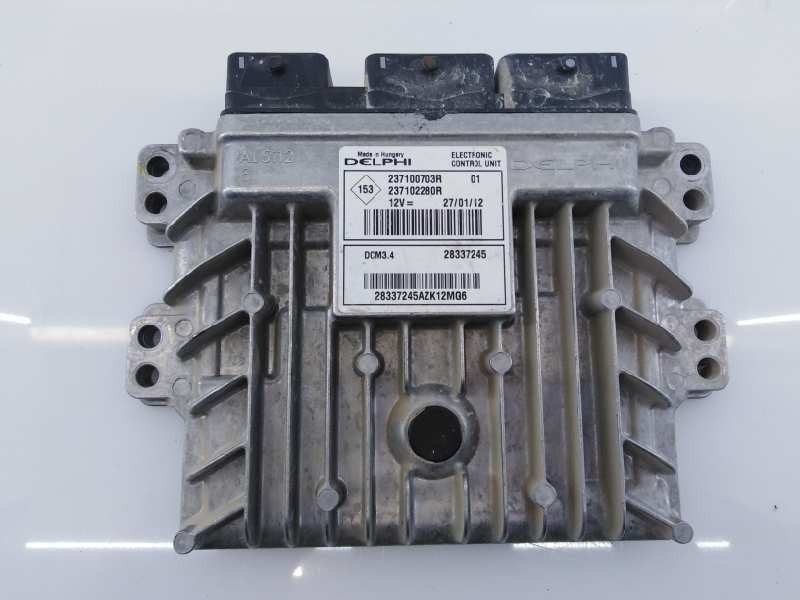 Recambio de centralita motor uce para dacia sandero laureate referencia OEM IAM 237100703R  E2-A1-6-2