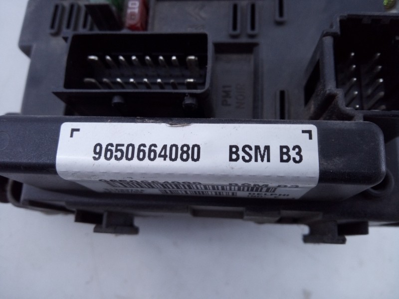 Recambio de caja reles / fusibles para peugeot 307 berlina (s2) referencia OEM IAM 9650664080  E3-B2-31-1
