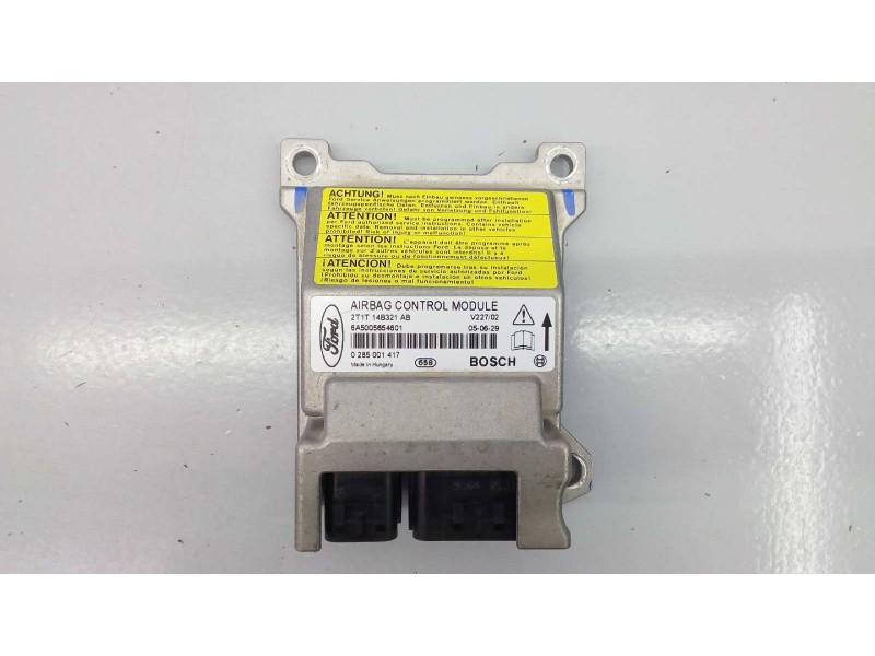 Recambio de centralita airbag para ford transit connect (tc7) referencia OEM IAM 2T1T14B321AB 0285001417 E3-B3-34-1