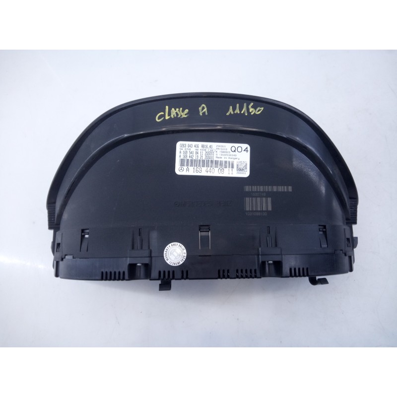 Recambio de cuadro instrumentos para mercedes-benz clase a (w169) a 180 cdi a-edition referencia OEM IAM A1694400811  E3-A1-7-2