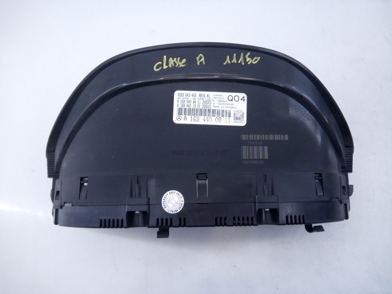 Recambio de cuadro instrumentos para mercedes-benz clase a (w169) a 180 cdi a-edition referencia OEM IAM A1694400811  E3-A1-7-2