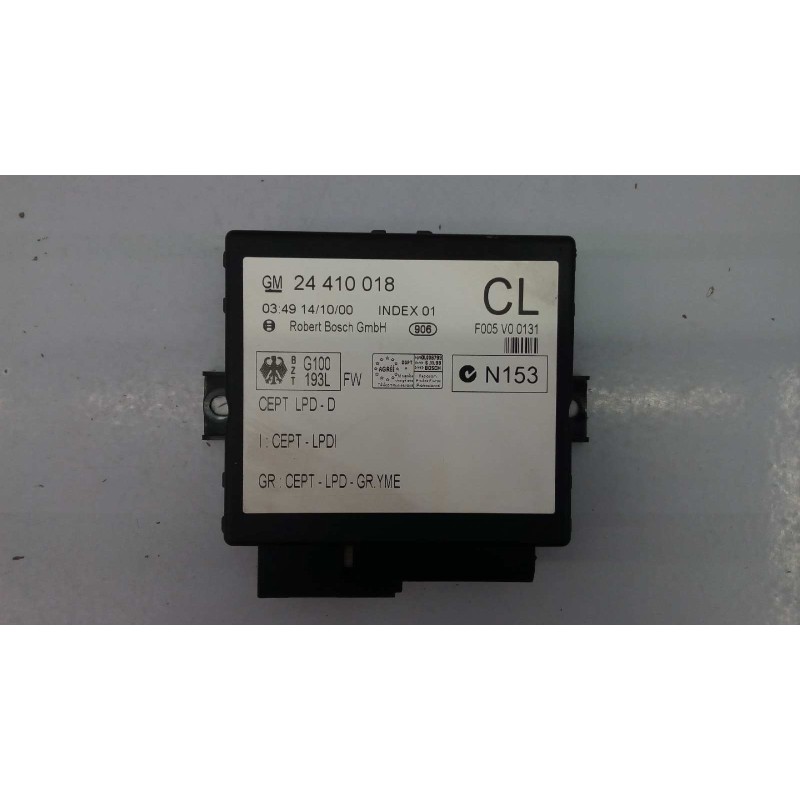 Recambio de centralita cierre para opel astra g berlina referencia OEM IAM 24410018  E3-A5-28-1