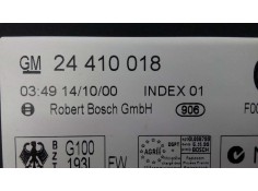 Recambio de centralita cierre para opel astra g berlina referencia OEM IAM 24410018  E3-A5-28-1 2