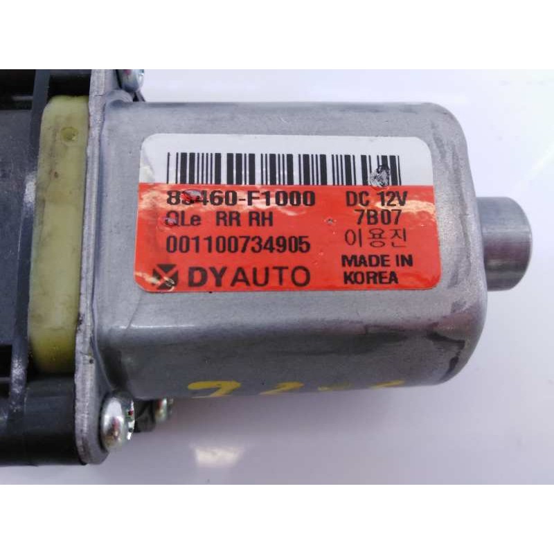 Recambio de motor elevalunas trasero derecho para kia sportage concept 2wd referencia OEM IAM 83460F1000 001100734905 E2-B5-5-2