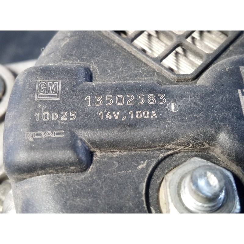 Recambio de alternador para opel insignia berlina cosmo referencia OEM IAM 13502583  P3-B5-22-2