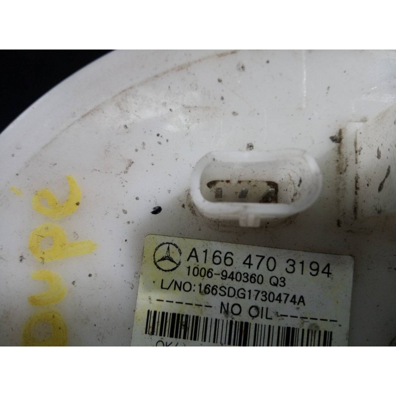 Recambio de aforador para mercedes-benz clase gle coupe (w292) gle 350 d (292.324) referencia OEM IAM A1664703194  P3-A6-13-3