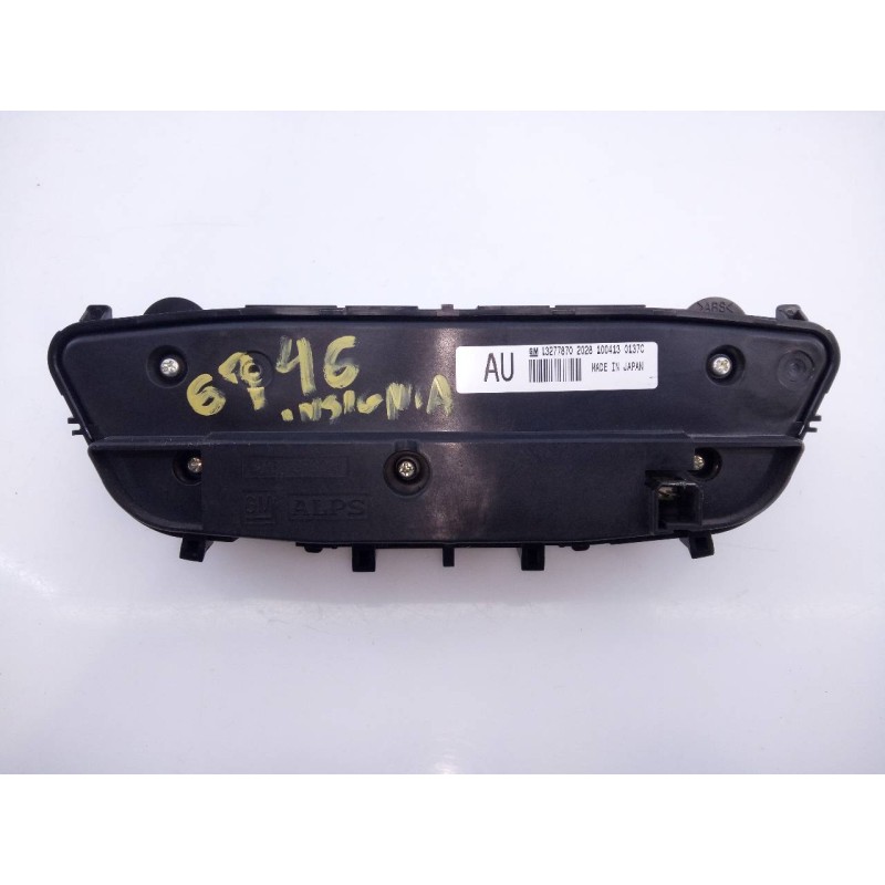 Recambio de mando climatizador para opel insignia berlina sport referencia OEM IAM 13273095  E3-A5-13-2