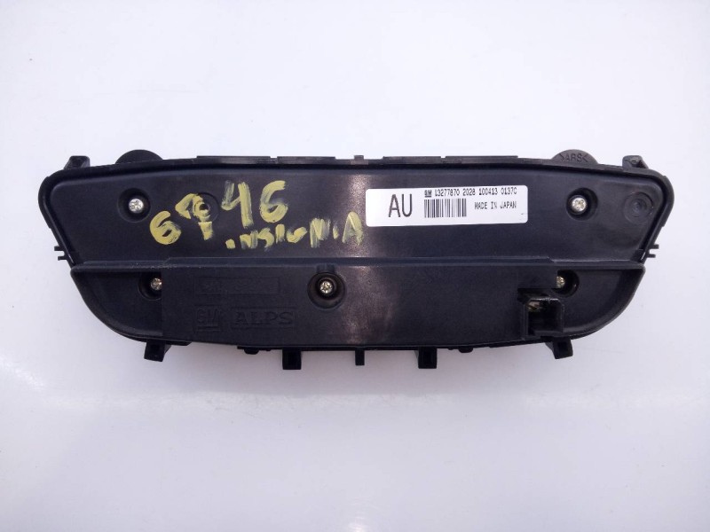 Recambio de mando climatizador para opel insignia berlina sport referencia OEM IAM 13273095  E3-A5-13-2