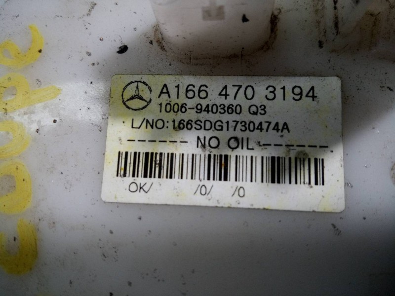 Recambio de aforador para mercedes-benz clase gle coupe (w292) gle 350 d (292.324) referencia OEM IAM A1664703194  P3-A6-13-3