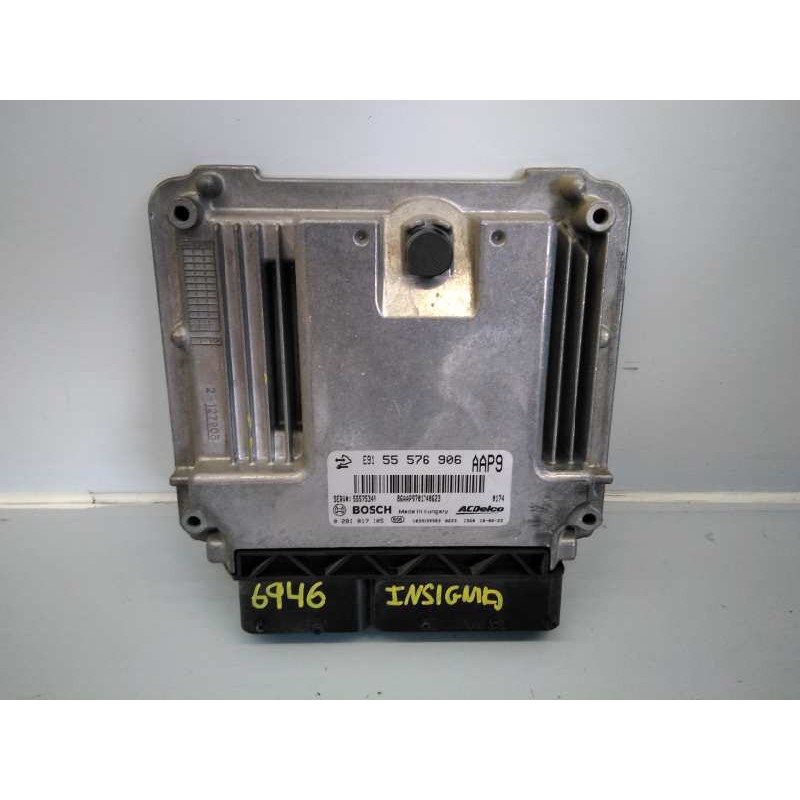 Recambio de centralita motor uce para opel insignia berlina sport referencia OEM IAM 55576906 0281017105 E3-A5-22-3