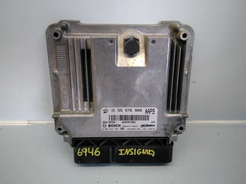 Recambio de centralita motor uce para opel insignia berlina sport referencia OEM IAM 55576906 0281017105 E3-A5-22-3