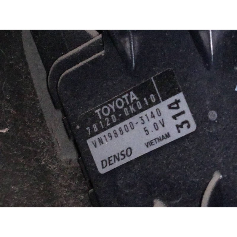 Recambio de pedal acelerador para toyota hilux (kun) double cab 4x4 referencia OEM IAM 781200K010  