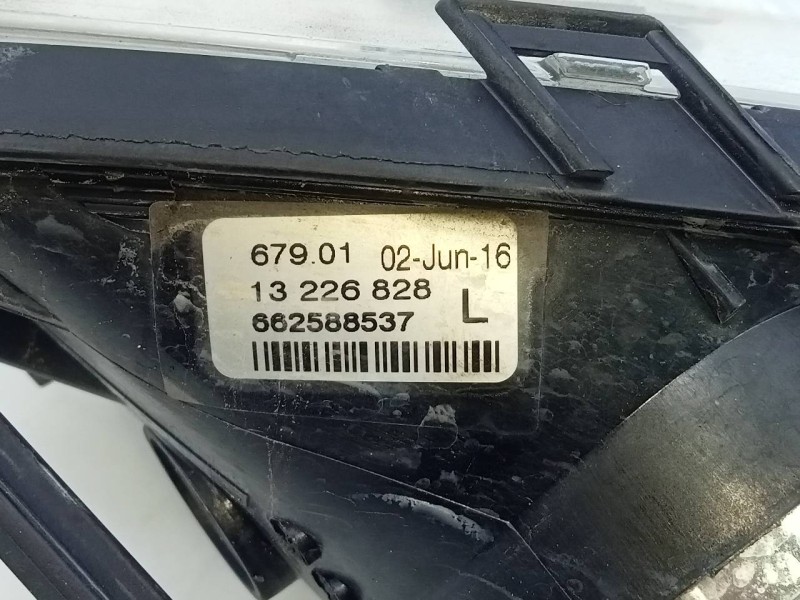 Recambio de faro antiniebla izquierdo para opel insignia berlina cosmo referencia OEM IAM 13226828 662588537 E2-B6-64-2