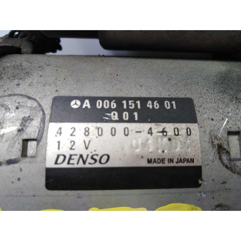 Recambio de motor arranque para mercedes-benz clase c (w204) familiar 200 t cdi (204.207) referencia OEM IAM A0061514601 4280004