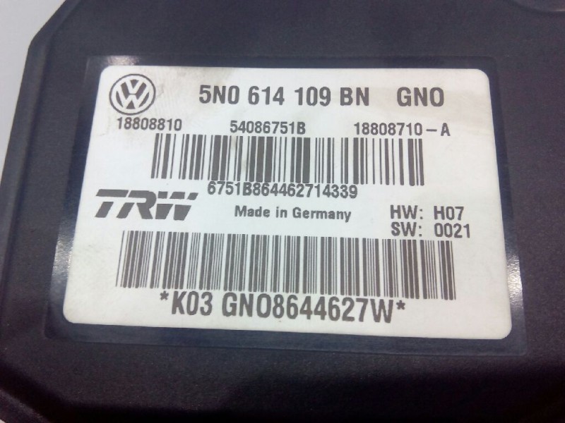 Recambio de abs para volkswagen tiguan (5n2) advance bluemotion referencia OEM IAM 5N0614109BN 64314446 E1-B6-8-1