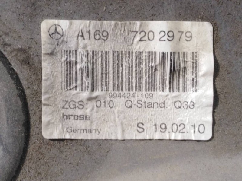Recambio de elevalunas delantero izquierdo para mercedes-benz clase b (w245) referencia OEM IAM A1697202979  P2-B3-13