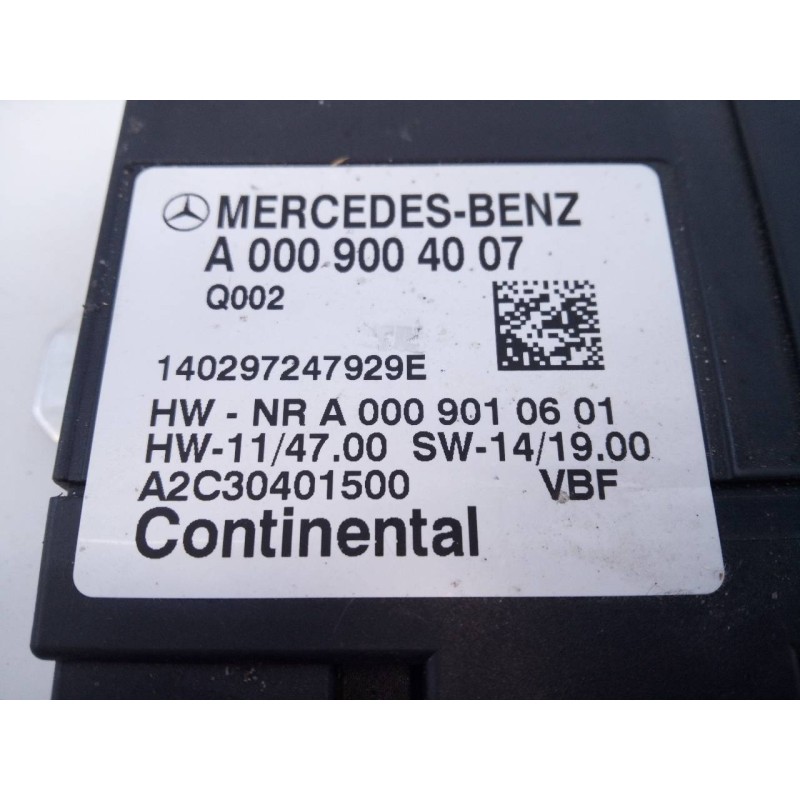 Recambio de modulo electronico para mercedes-benz clase c (w205) familiar c 220 t cdi bluetec (205.204) referencia OEM IAM A0009