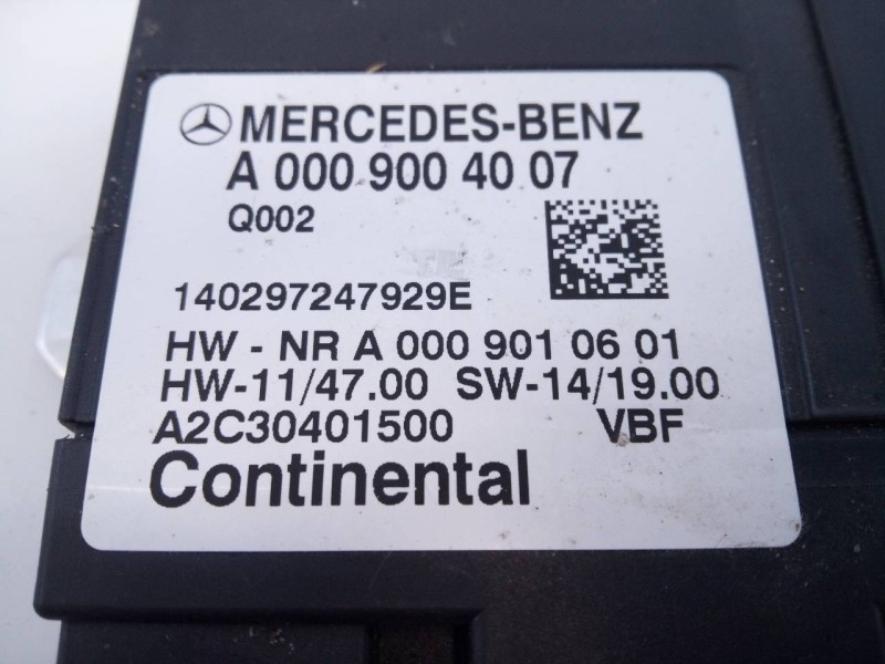 Recambio de modulo electronico para mercedes-benz clase c (w205) familiar c 220 t cdi bluetec (205.204) referencia OEM IAM A0009