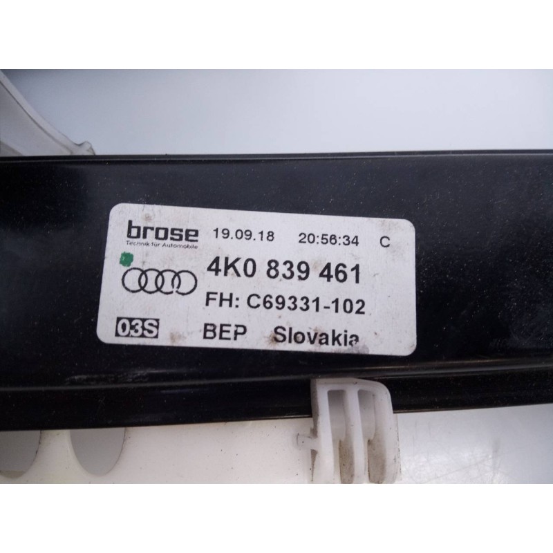 Recambio de elevalunas trasero izquierdo para audi a6 berlina (4a2) 45 tdi quattro sport referencia OEM IAM 4K0839461  E1-B6-31-