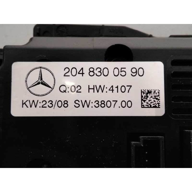 Recambio de mando climatizador para mercedes-benz clase c (w204) familiar 200 t cdi (204.207) referencia OEM IAM 2048300590  E3-